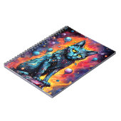 Blue Cat I Notizblock (Linke Seite)