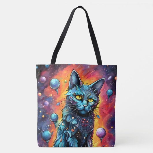 Blue Cat I Tasche (Vorderseite)