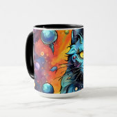 Blue Cat I Tasse (Vorderseite Links)