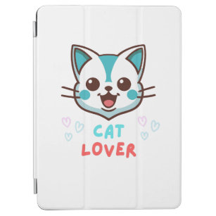 Blue Cat Lover iPad Air Hülle