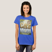 Blue Cat Mama T - Shirt (Vorne ganz)