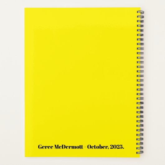 Blue Cat Planner Planer (Rückseite)