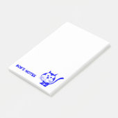 Blue Cat Post-It-Notes Post-it Klebezettel (angewinkelt)