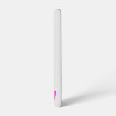 Blue Cat Rainbow Hearts Galaxy Case – Gray Samsung Galaxy Hülle (Linke Seite)