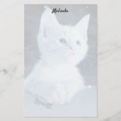 Blue Cat Stationery Briefpapier (Vorderseite)