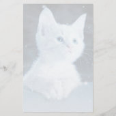 Blue Cat Stationery Briefpapier (Rückseite)