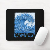 Blue Cats Wave for Kamala 2024 Mousepad (Mit Mouse)