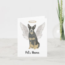 Blue Cattledog Heeler Beileid Memorial