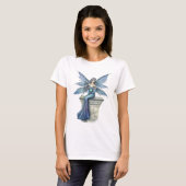 Blue Celeste Gothic Fairy T Shirt (Vorne ganz)