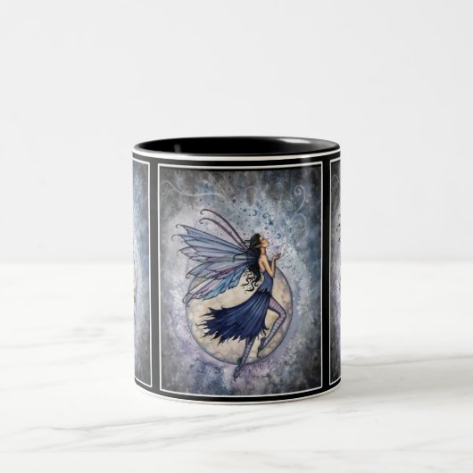 Blue Celestial Fairy Tasse von Molly Harrison (Mittel)