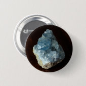 Blue Celestie Crystal Button (Vorne & Hinten)