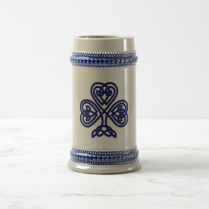 Blue Celtic Design 2 Stein Tasse