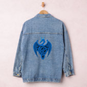 Blue Celtic Dragon Jeansjacke (Hangar)