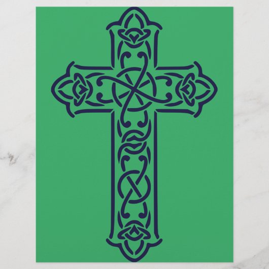 Blue Celtic High Cross Flyer (Vorne)