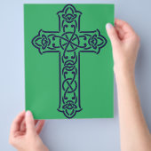 Blue Celtic High Cross Flyer (Hand)