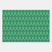 Blue Celtic High Cross Geschenkpapier Set (Vorderseite 2)