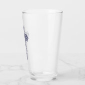 Blue Celtic High Cross Glas (Links)