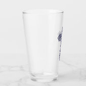 Blue Celtic High Cross Glas (Rechts)
