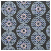Blue Celtic Knot Mandala Muster Fabric Stoff (Muster)
