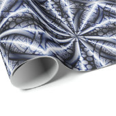 Blue Celtic Knot Tiled Geschenkpapier (Rolleneckpunkt)