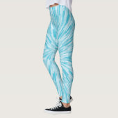 Blue Center Burst Leggings (Links)