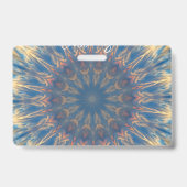 Blue Chakra Kaleidoskop Thunder_Cove Ausweis (Rückseite)