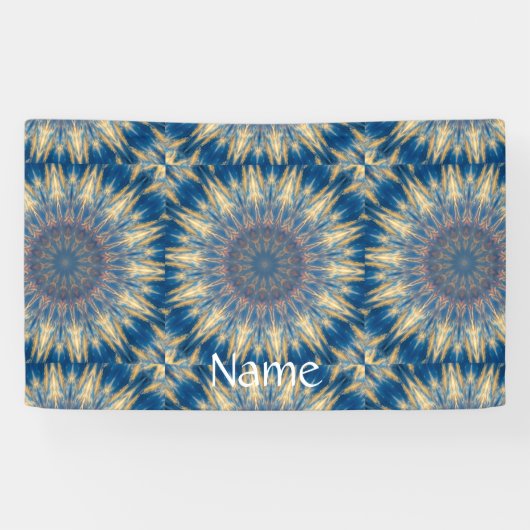 Blue Chakra Kaleidoskop Thunder_Cove Banner (Horizontal)