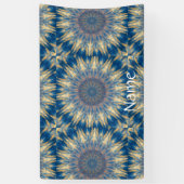 Blue Chakra Kaleidoskop Thunder_Cove Banner (Vertikal)