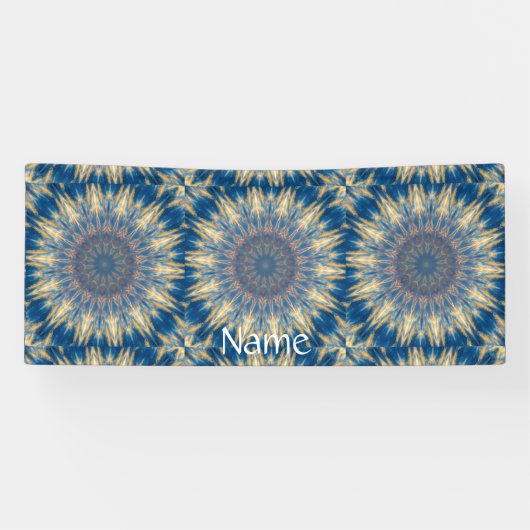 Blue Chakra Kaleidoskop Thunder_Cove Banner (Horizontal)