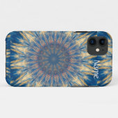 Blue Chakra Kaleidoskop Thunder_Cove Case-Mate iPhone Hülle (Rückseite (Horizontal))
