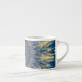 Blue Chakra Kaleidoskop Thunder_Cove Espressotasse (Rechts)