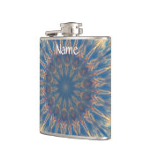 Blue Chakra Kaleidoskop Thunder_Cove Flachmann (Links)