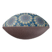 Blue Chakra Kaleidoskop Thunder_Cove Football (Gedreht 90)