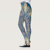 Blue Chakra Kaleidoskop Thunder_Cove Leggings (Links)