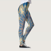 Blue Chakra Kaleidoskop Thunder_Cove Leggings (Rechts)