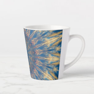 Blue Chakra Kaleidoskop Thunder_Cove Milchtasse
