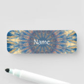 Blue Chakra Kaleidoskop Thunder_Cove Namensschild (Beispiel)