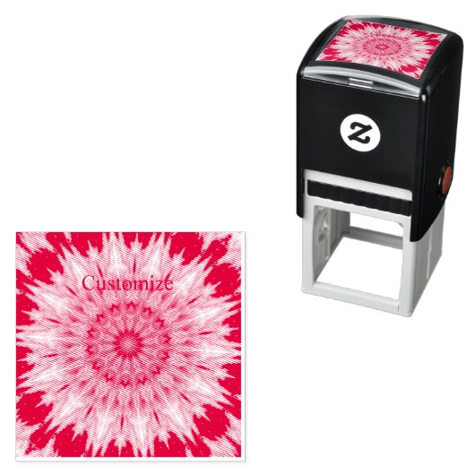 Blue Chakra Kaleidoskop Thunder_Cove Permastempel (Beispiel)