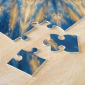 Blue Chakra Kaleidoskop Thunder_Cove Puzzle (Seite)