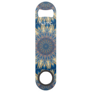Blue Chakra Kaleidoskop Thunder_Cove Speed Flaschenöffner