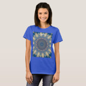 Blue Chakra Kaleidoskop Thunder_Cove T-Shirt (Vorne ganz)