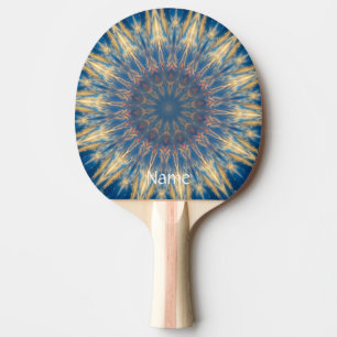 Blue Chakra Kaleidoskop Thunder_Cove Tischtennis Schläger