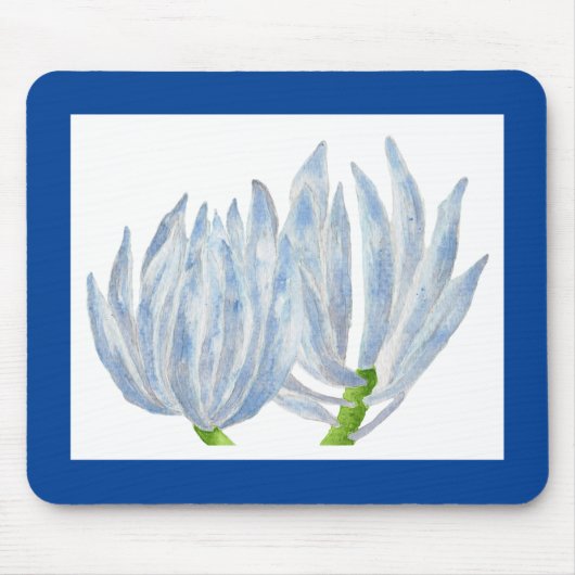 Blue Chalk Sticks auf einem Mauspad (Vorne)