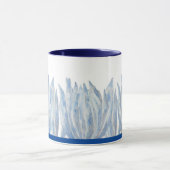 Blue Chalk Sticks auf einer Combo-Tasse Tasse (Zentrum)