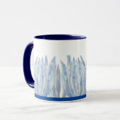 Blue Chalk Sticks auf einer Combo-Tasse Tasse (Vorderseite Links)