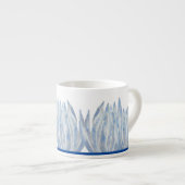 Blue Chalk Sticks auf einer Espresso-Tasse Espressotasse (Vorderseite Rechts)