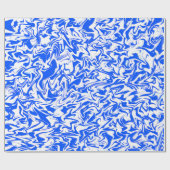 Blue Chaos...... Geschenkpapier (Flach)