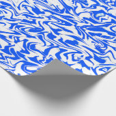 Blue Chaos...... Geschenkpapier (Ecke)