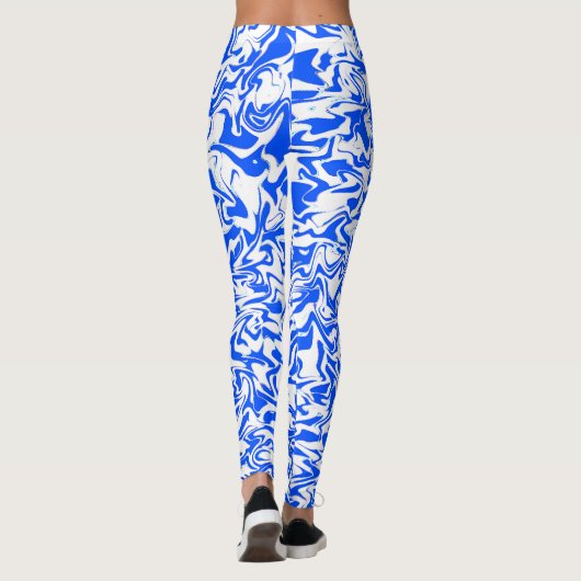 Blue Chaos...... Leggings (Rückseite)