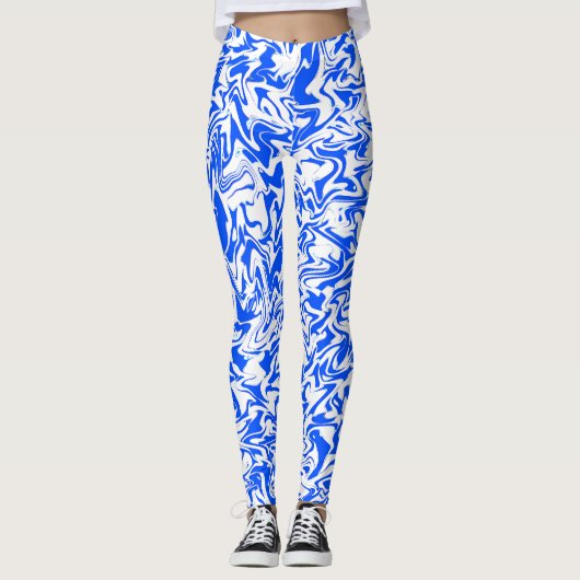 Blue Chaos...... Leggings (Vorderseite)